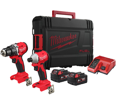 Milwaukee M18 Blcpp2B-502C 2Li Set ( Blddrc-Blıdrc ) T4933492837