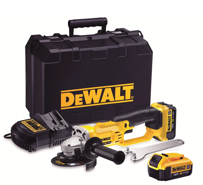 Dewalt DCG412M2 Çift Akülü Avuç Taşlama Makinesi