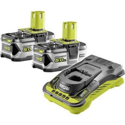 Ryobi RC18150-250 18V Lİ-ION AKÜ VE ŞARJ CİHAZI SETİ - 2 X 5.0 AH