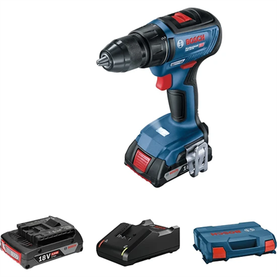 Bosch GSR 18V-50 2x2 Ah Akülü Vidalama Makinesi