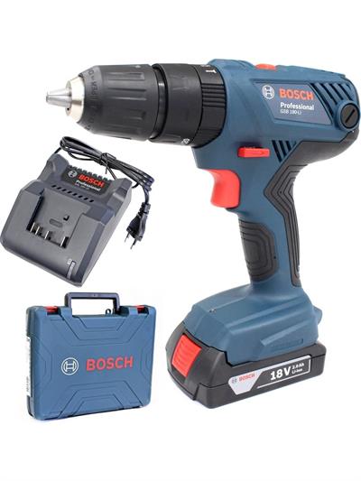 Bosch Gsb 180-Li 18V 2Ah Darbeli Tek Akülü Vidalama Şarjlı Matkap