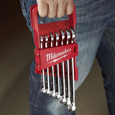 Milwaukee T48229407 Ağır Hizmet Tipi Kombine Anahtar Takımı 7 Parça
