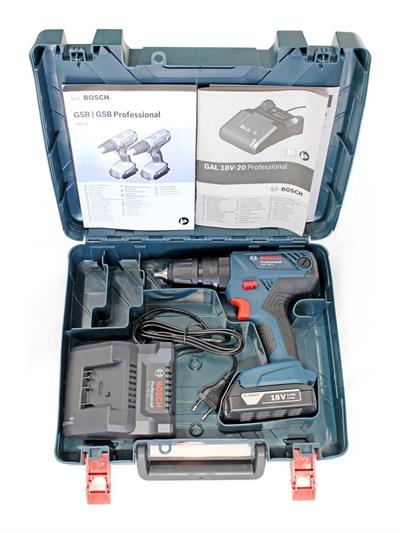 Bosch Gsb 180-Li 18V 2Ah Darbeli Tek Akülü Vidalama Şarjlı Matkap