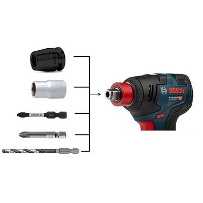 Bosch GSR185 + GDX180+ GWS180 (2x 4.0 Ah 18V) + Bez Çanta 0615990N3P