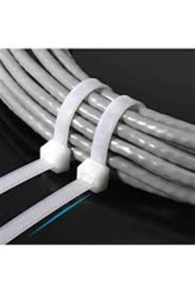 Master 4.8x380 mm Beyaz Kablo Bağı