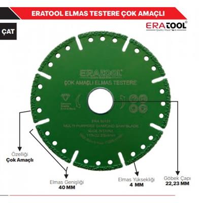 ERATOOL 50131 ÇOK AMAÇLI DAİRE TESTERE 115 MM