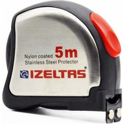 İzeltaş 5m Krom Şerit Metre