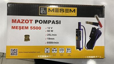 Meşem Mazot Pompası 12v 60w