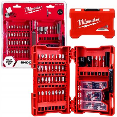 Milwaukee T4932492007 Shock Wave Bits Uç Seti 70 Parça