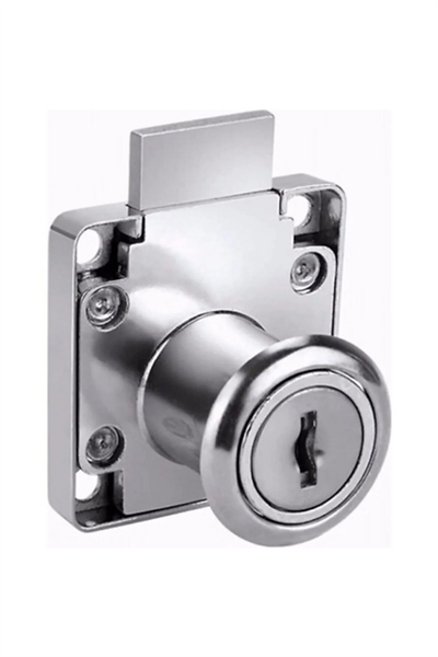 Ugr Kare Çekmece Dolap Kilidi 138 22 19 (Çift Anahtar)