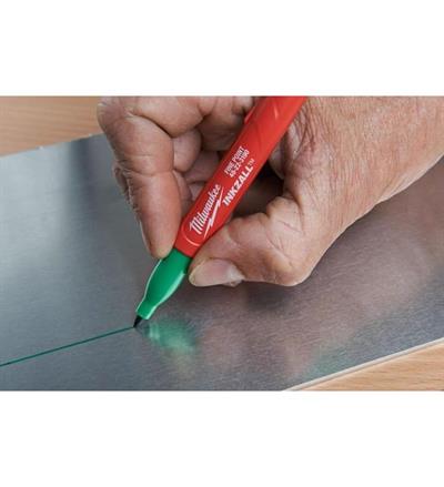 Milwaukee T48223106 Ağır Hizmet Tipi Inkzall™ İşaretleme Kalemi Seti İnce Uçlu 1mm