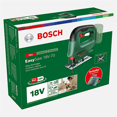 Bosch EasySaw 18V-70 Aküsüz Dekupaj Testere