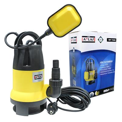 Attlas WP 750 K Plastik Gövdeli Su Pompası