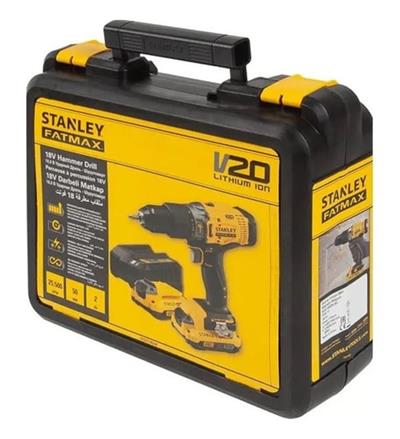 Stanley SCD718D2K 18 V Çift Akülü 2 Ah Darbeli Matkap