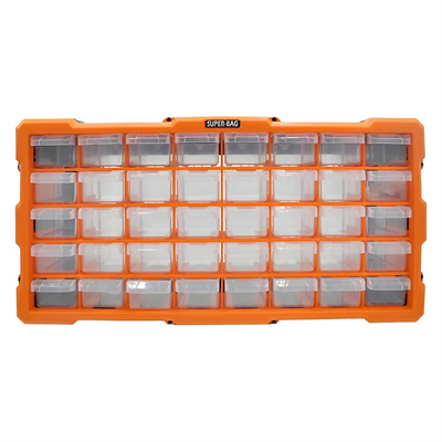 Super Bag ASR-6003 40 Lı Yatay Monoblok Çekmece Seti 