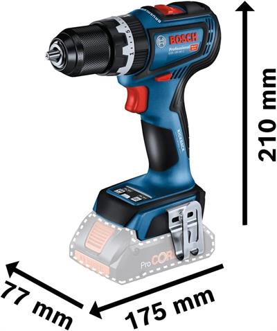 Bosch GSB 18V-90C Akülü Darbeli Delme Vidalama 2 x 5,0 Ah