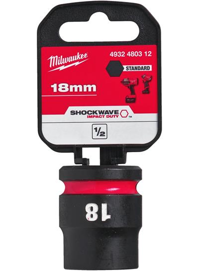 Milwaukee Lokma Endüst. Darbeli Shw  1/2 Inç Std 18MM