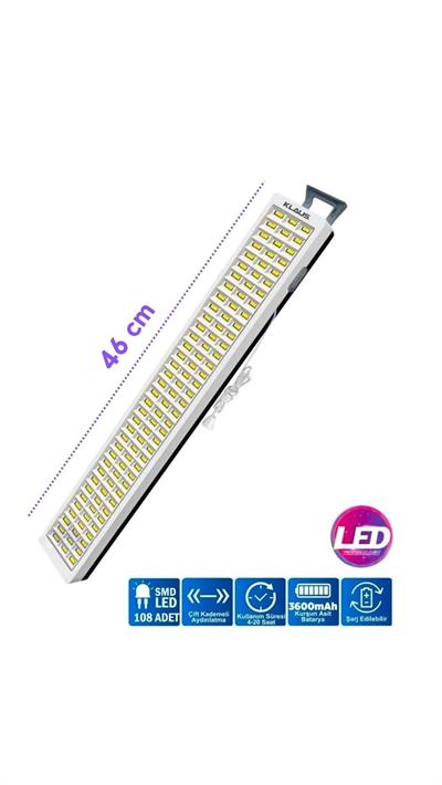 Klaus Şarjlı Led Acil Durum Aydınlatma Lambası KE47712