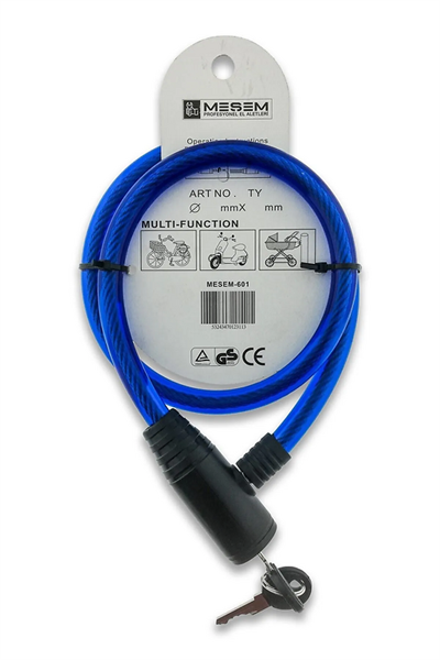 Meşem Bisiklet Kilidi 601 80 cm