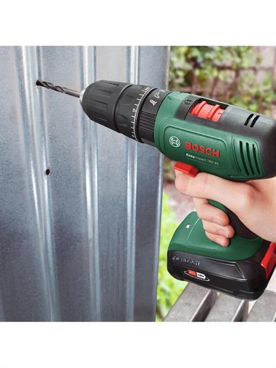 Bosch EasyImpact 18V-40 Tek Akülü 2 Ah Darbeli Vidalama Makinesi