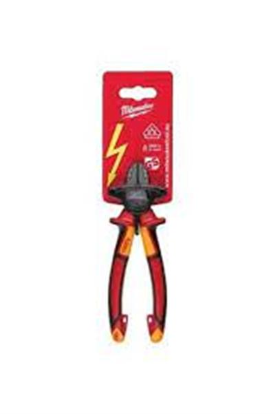Milwaukee T4932464567 Ağır Hizmet Tipi Vde Elektrikçi, Izoleli Yan Keski 160mm