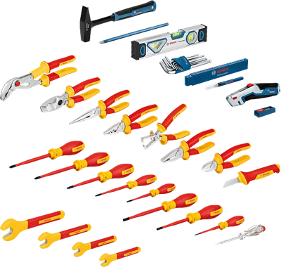 Bosch El Aleti Mixed Elektrikçi Set 37 Parça