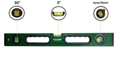 ERATOOL SU TERAZİSİ MIKNATISLI 2 GÖZ+1 AÇILI GÖZ 100CM ERA12475 