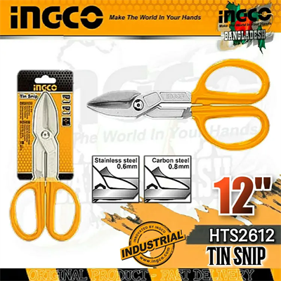 İNGCO 300 MM ENDÜSTRİYEL SAÇ KESME MAKASI HTS2612