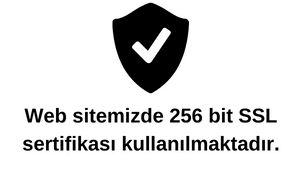 256bit SSL sertifikası ile korunmaktadır.