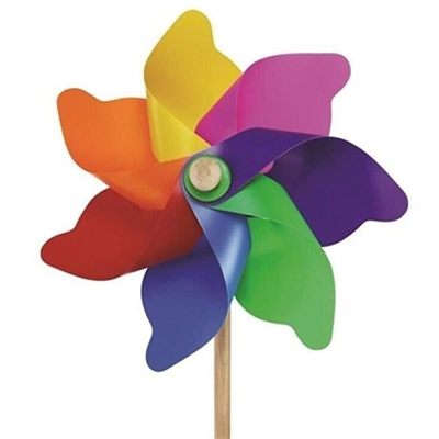 YILMAZLAR KIRT.25 CM ÇAP 7 KANATLI BAHÇE GURUBU RÜZGAR GÜLÜ8699277287256