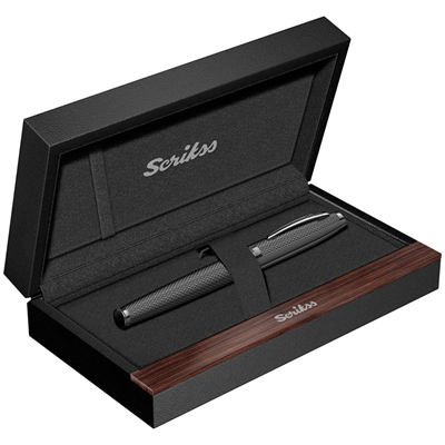 Scrıkss 390 Dolma Kalem M Uç Mat Siyah