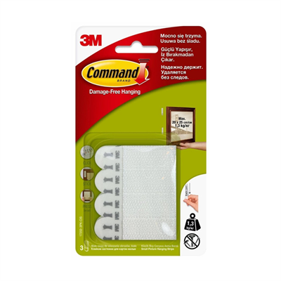 3M Command Küçük Boy Çerçeve Asma Bandı 17202-CIS
