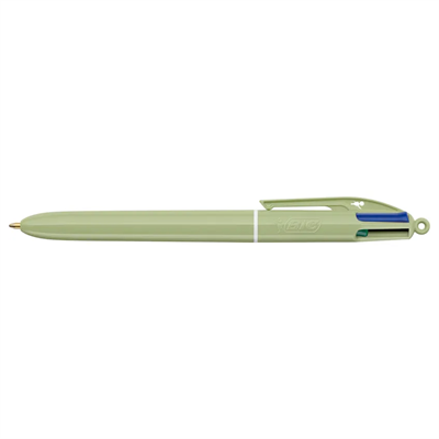 BIC - 4 Renkli Tükenmez Kalem Mineral Zeytin Yeşili - 1 mm Uç