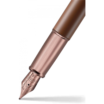 Sheaffer 100 Coffee Edition Dolma Kalem Mürekkep Hediyelik Kalem Seti, M Uç, Mat Kahve / 9374S-0