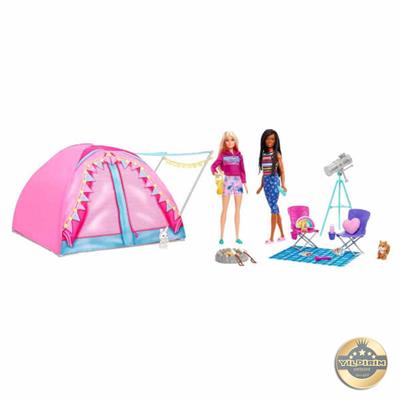 Barbie Malibu ve Brooklyn Kampta Oyun Seti HGC18