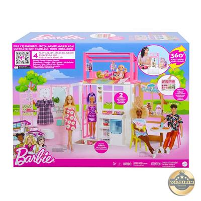 Barbie Portatif Taşınabilir Evi HCD47