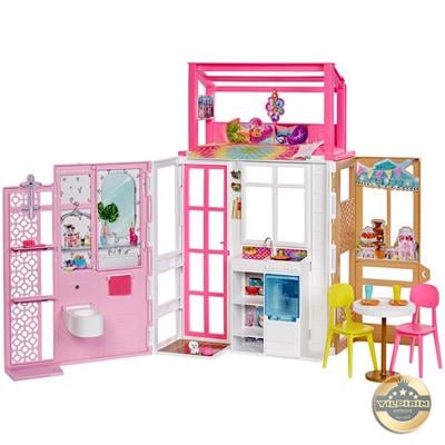 Barbie Portatif Taşınabilir Evi HCD47
