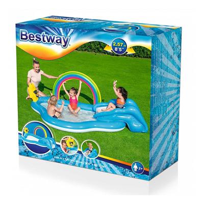 Bestway Gökkuşağı Kaydıraklı Havuz 257Cm X 145Cm