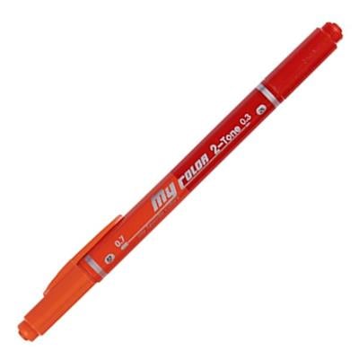 Dong-A My Color 2 Tone Çift Uçlu Keçeli Kalem
