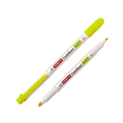 Dong-A Twinliner Soft Çift Uçlu Fosforlu Kalem