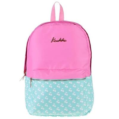 Kaukko Soft Stripe Pembe Sırt Çantası K1363