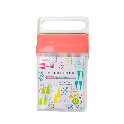 Zebra 25 Renk Mix Box Set - Yıldırım Kırtasiye