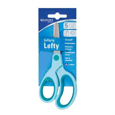 Westcott Softgrip Su Yeşili Çocuk Makası 13 cm
