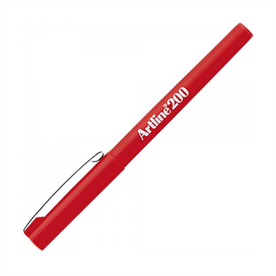 ARTLİNEArtline 210N Keçe Uçlu Yazı Kalemi Uç:0,6mm KırmızıY00049388