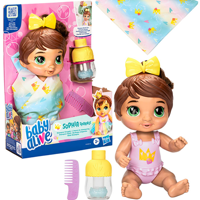 Baby Alive Şampuan Eğlencesi Bebeğim F9120