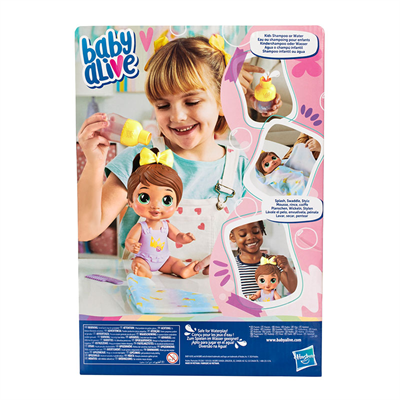 Baby Alive Şampuan Eğlencesi Bebeğim F9120