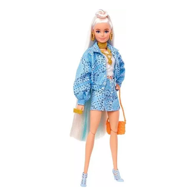 Barbie Extra Mavi Takımlı Bebek HHN08