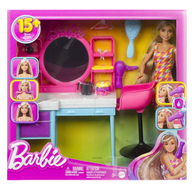 Barbie Muhteşem Kuaför Oyun Seti HKV00
