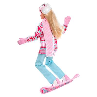 Barbie Snowboard Sporcusu Bebek