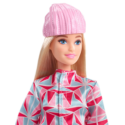 Barbie Snowboard Sporcusu Bebek